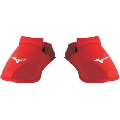 Mizuno Blanc, Bleu, Rouge - Protège-Pieds pour Karate - Publicité Mizuno Blanc, Bleu, Rouge - Protège-Pieds pour Karate - Publicité
