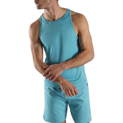 Débardeur Reebok ID RUN Turquoise XL Male - Publicité Débardeur Reebok ID RUN Turquoise XL Male - Publicité