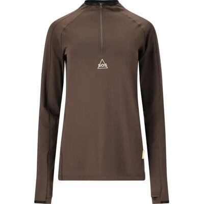 Haut d'entraînement demi-zip femme SOS Timberline Vert S Female - Publicité Haut d'entraînement demi-zip femme SOS Timberline Vert S Female - Publicité
