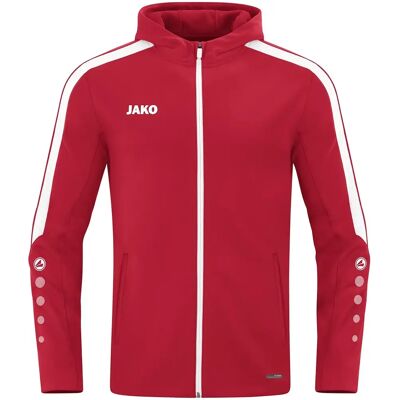 Veste de survêtement à capuche enfant Jako Power Rouge 13/14 ans Unisex - Publicité Veste de survêtement à capuche enfant Jako Power Rouge 13/14 ans Unisex - Publicité