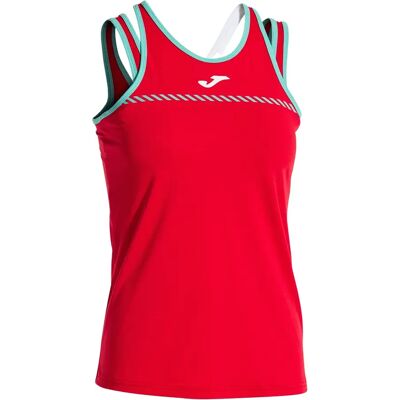 T-Shirt sans manches rouge JOMA Smash S Femme - Publicité T-Shirt sans manches rouge JOMA Smash S Femme - Publicité
