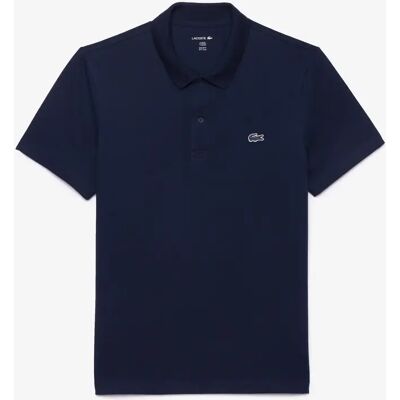 Polo coton mélangé Lacoste Bleu XL Male - Publicité Polo coton mélangé Lacoste Bleu XL Male - Publicité