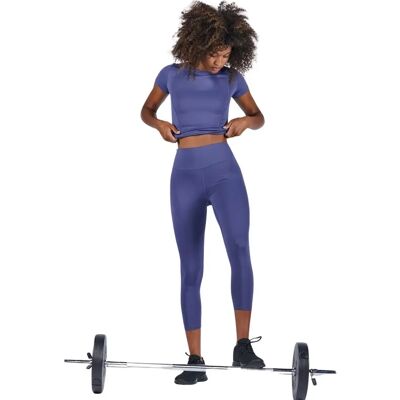Leggings Bleus Jamie d’Onamaste - Soutien, Évacuation Humidité, Yoga - Publicité Leggings Bleus Jamie d’Onamaste - Soutien, Évacuation Humidité, Yoga - Publicité