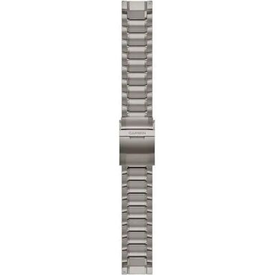 Bracelet de montre renforcé avec maillons en flèche et fermoir à boucle déployante Garmin Quickfit® 22 Argenté TU Unisex - Publicité Bracelet de montre renforcé avec maillons en flèche et fermoir à boucle déployante Garmin Quickfit® 22 Argenté TU Unisex - Publicité