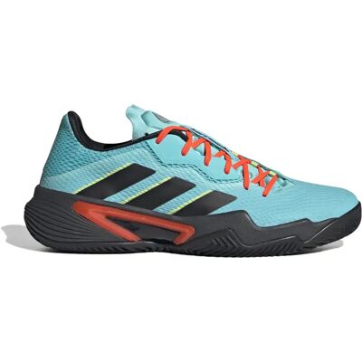 Chaussures Adidas Barricade Clay - Tennis pour Hommes - Noir/Bleu - Publicité Chaussures Adidas Barricade Clay - Tennis pour Hommes - Noir/Bleu - Publicité