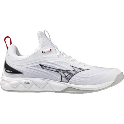 Chaussures indoor Mizuno Wave Luminous Blanc 38,5 Male - Publicité Chaussures indoor Mizuno Wave Luminous Blanc 38,5 Male - Publicité