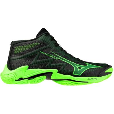Chaussures indoor Mizuno Wave Lightning Elite Mid Noir 40,5 Male - Publicité Chaussures indoor Mizuno Wave Lightning Elite Mid Noir 40,5 Male - Publicité
