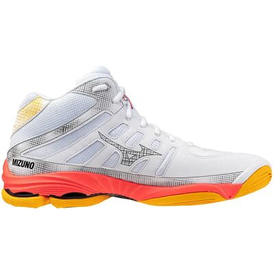 Chaussures indoor Mizuno Wave Voltage 2 Mid Blanc 40,5 Male - Publicité Chaussures indoor Mizuno Wave Voltage 2 Mid Blanc 40,5 Male - Publicité