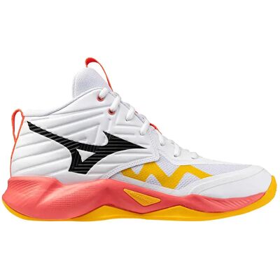 Chaussures indoor Mizuno Wave Momentum Pro Mid Blanc 47 Male - Publicité Chaussures indoor Mizuno Wave Momentum Pro Mid Blanc 47 Male - Publicité