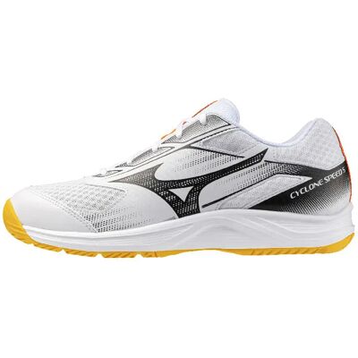 Chaussures indoor Mizuno Cyclone Speed 5 Blanc 44,5 Male - Publicité Chaussures indoor Mizuno Cyclone Speed 5 Blanc 44,5 Male - Publicité