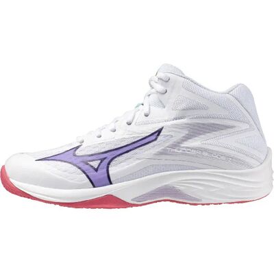 Chaussures indoor femme Mizuno Thunder Blade Z Mid Blanc 42 Female - Publicité Chaussures indoor femme Mizuno Thunder Blade Z Mid Blanc 42 Female - Publicité