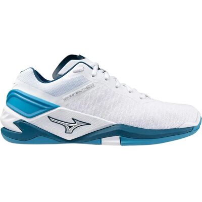 Chaussures indoor Mizuno Wave Stealth Neo Blanc 48,5 Male - Publicité Chaussures indoor Mizuno Wave Stealth Neo Blanc 48,5 Male - Publicité