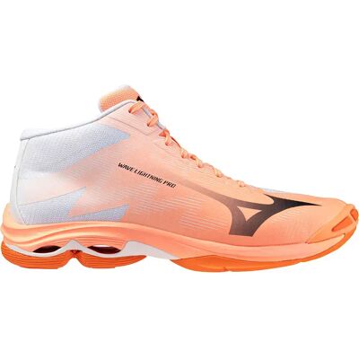 Chaussures indoor Mizuno Wave Lightning Pro Mid Orange 38,5 Unisex - Publicité Chaussures indoor Mizuno Wave Lightning Pro Mid Orange 38,5 Unisex - Publicité