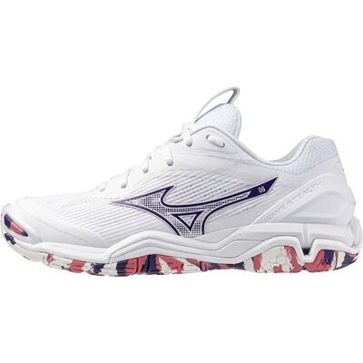 Chaussures indoor femme Mizuno Wave Stealth Blanc 42,5 Female - Publicité Chaussures indoor femme Mizuno Wave Stealth Blanc 42,5 Female - Publicité