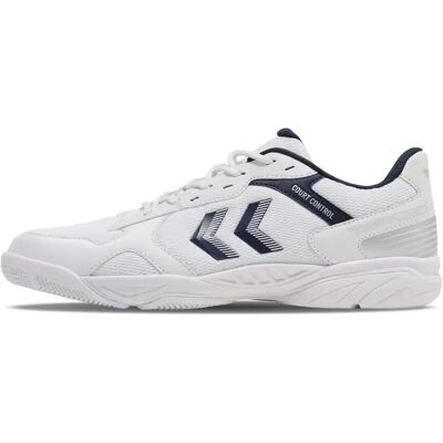 HUMMEL Chaussures Indoor COURT CONTROL II - Blanc/Noir Iris - 39 - Publicité HUMMEL Chaussures Indoor COURT CONTROL II - Blanc/Noir Iris - 39 - Publicité