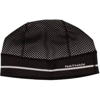 Bonnet queue de cheval réfléchissant Nathan HyperNight Noir TU Unisex - Publicité Bonnet queue de cheval réfléchissant Nathan HyperNight Noir TU Unisex - Publicité