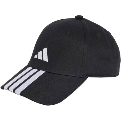 Casquette de baseball adidas 3-Stripes New Logo Noir 56/58 cm Unisex - Publicité Casquette de baseball adidas 3-Stripes New Logo Noir 56/58 cm Unisex - Publicité