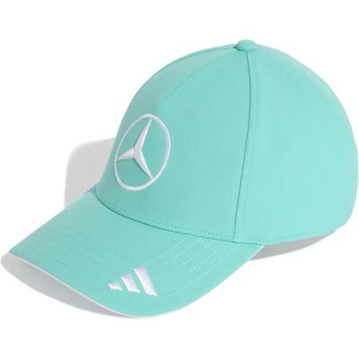 Adidas Casquette de baseball Mercedes AMG Petronas Formula One Team Driver Turquoise 54/60 cm Unisex - Publicité Adidas Casquette de baseball Mercedes AMG Petronas Formula One Team Driver Turquoise 54/60 cm Unisex - Publicité