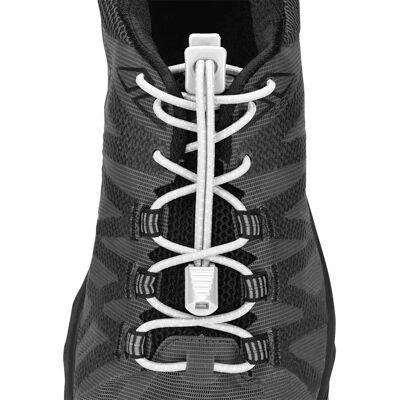 Lacets Nathan Run Laces Blanc TU Unisex - Publicité Lacets Nathan Run Laces Blanc TU Unisex - Publicité