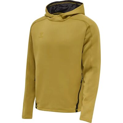 Sweatshirt à capuche Hummel Cima XK Doré S Male - Publicité Sweatshirt à capuche Hummel Cima XK Doré S Male - Publicité