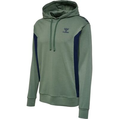 Hummel Modèle hmlSTALTIC Sweat à Capuche en Cotton - Vert - M - Publicité Hummel Modèle hmlSTALTIC Sweat à Capuche en Cotton - Vert - M - Publicité