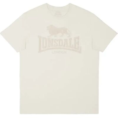 T-shirt Lonsdale Logo Beige 4XL Male - Publicité T-shirt Lonsdale Logo Beige 4XL Male - Publicité