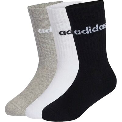 Chaussettes bébé adidas Linear (x3) Blanc 25/27 Unisex - Publicité Chaussettes bébé adidas Linear (x3) Blanc 25/27 Unisex - Publicité