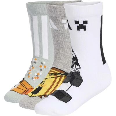 Chaussettes enfant adidas Minecraft (x3) Vert 28/30 Unisex - Publicité Chaussettes enfant adidas Minecraft (x3) Vert 28/30 Unisex - Publicité