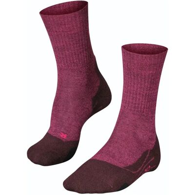Chaussettes femme Falke TK2 Wool Rouge 35/36 Female - Publicité Chaussettes femme Falke TK2 Wool Rouge 35/36 Female - Publicité
