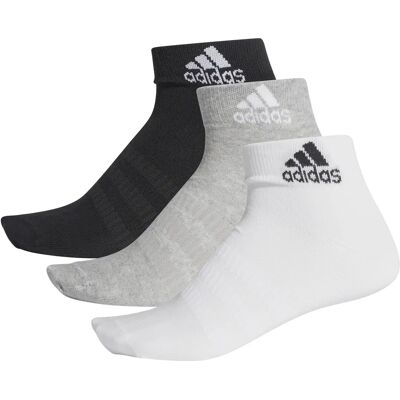 Chaussettes adidas Ankle 3 Pairs Gris 37/39 Unisex - Publicité Chaussettes adidas Ankle 3 Pairs Gris 37/39 Unisex - Publicité