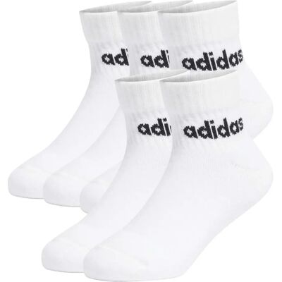 Chaussettes enfant adidas Linear (x5) Blanc 34/36 Unisex - Publicité Chaussettes enfant adidas Linear (x5) Blanc 34/36 Unisex - Publicité
