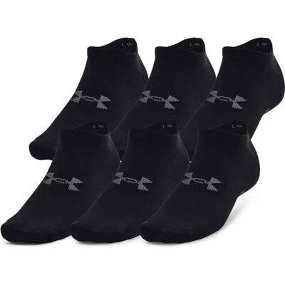 Chaussettes Under Armour Essential No Show (x6) Noir S Male - Publicité Chaussettes Under Armour Essential No Show (x6) Noir S Male - Publicité