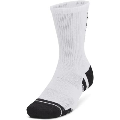 Chaussettes hautes Under Armour Performance Tech (x3) Blanc 42/47,5 Unisex - Publicité Chaussettes hautes Under Armour Performance Tech (x3) Blanc 42/47,5 Unisex - Publicité