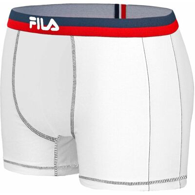Boxer coton Fila FU5020 Blanc XL Male - Publicité Boxer coton Fila FU5020 Blanc XL Male - Publicité