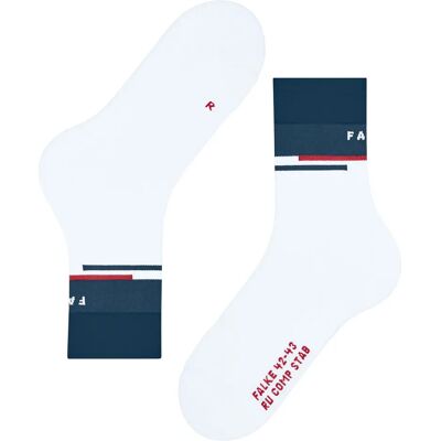 Chaussettes de compression Falke RU Stabilizing Blanc 46/48 Male - Publicité Chaussettes de compression Falke RU Stabilizing Blanc 46/48 Male - Publicité