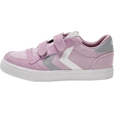 Hummel Stadil Low JR Rose - Baskets - Publicité Hummel Stadil Low JR Rose - Baskets - Publicité