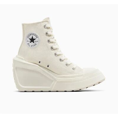Baskets femme Converse Chuck 70 Luxe Wedge Egret Blanc 40 Female - Publicité Baskets femme Converse Chuck 70 Luxe Wedge Egret Blanc 40 Female - Publicité