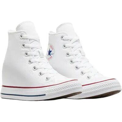 Baskets montantes femme Converse Chuck Taylor All Star Wedge Platform Blanc 39 Female - Publicité Baskets montantes femme Converse Chuck Taylor All Star Wedge Platform Blanc 39 Female - Publicité