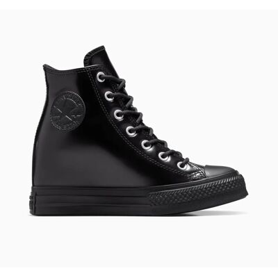 Baskets en cuir femme Converse Chuck Taylor All Star Platform Noir 36 Female - Publicité Baskets en cuir femme Converse Chuck Taylor All Star Platform Noir 36 Female - Publicité