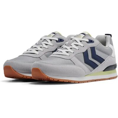 Baskets Hummel Monaco 86 NS Gris 40 Unisex - Publicité Baskets Hummel Monaco 86 NS Gris 40 Unisex - Publicité