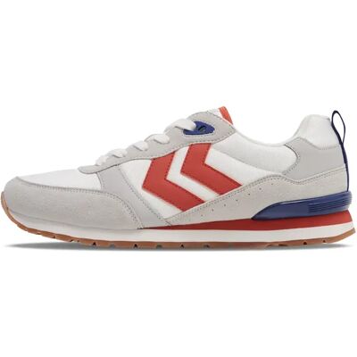 Baskets Hummel Monaco 86 Blanc 36 Unisex - Publicité Baskets Hummel Monaco 86 Blanc 36 Unisex - Publicité