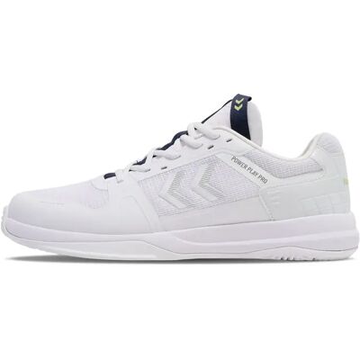 Baskets Hummel Power Play Pro Blanc 45 Unisex - Publicité Baskets Hummel Power Play Pro Blanc 45 Unisex - Publicité