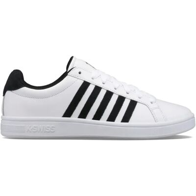 Baskets K-Swiss Court Tiebreak Blanc 39 Male - Publicité Baskets K-Swiss Court Tiebreak Blanc 39 Male - Publicité