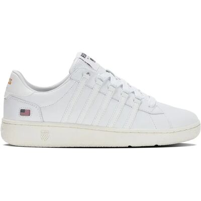 Baskets K-Swiss Slammclassic CC USA Blanc 44 Male - Publicité Baskets K-Swiss Slammclassic CC USA Blanc 44 Male - Publicité