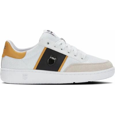 Baskets K-Swiss Slammtennis Cc Txt Blanc 44 Male - Publicité Baskets K-Swiss Slammtennis Cc Txt Blanc 44 Male - Publicité