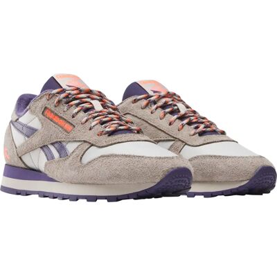 Basket en cuir Reebok Classic Gris 42,5 Unisex - Publicité Basket en cuir Reebok Classic Gris 42,5 Unisex - Publicité