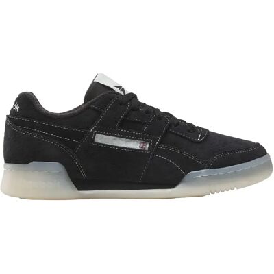 Baskets en daim enfant Reebok Workout Plus Noir 37,5 Unisex - Publicité Baskets en daim enfant Reebok Workout Plus Noir 37,5 Unisex - Publicité