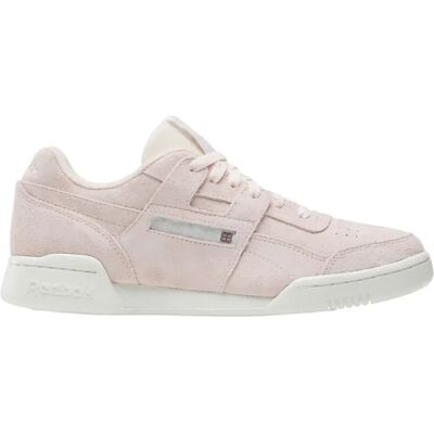 Baskets en daim enfant Reebok Workout Plus Rose 36 Unisex - Publicité Baskets en daim enfant Reebok Workout Plus Rose 36 Unisex - Publicité