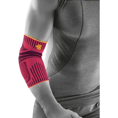 Coudière Bauerfeind Sports Rose XL Unisex - Publicité Coudière Bauerfeind Sports Rose XL Unisex - Publicité