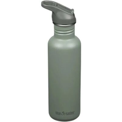 Klean Kanteen KANTEEN CLASSIC (FLIP SPORT) 800ML - Bouteille verte - Publicité Klean Kanteen KANTEEN CLASSIC (FLIP SPORT) 800ML - Bouteille verte - Publicité